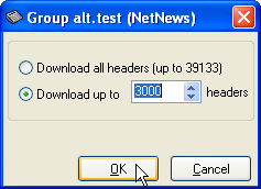 Downloading headers