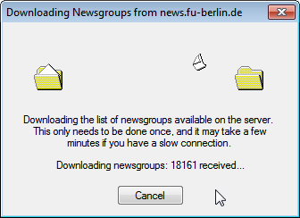 Downloading Newsgroups